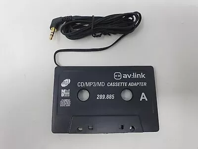 £5.99 • Buy Car Cassette Tape Adapter 3.5mm AUX Audio For MP3 MD CD IPod IPhone