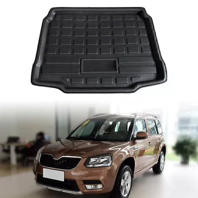 Rear Trunk Floor Mat Boot Carpet Luggage Tray For Skoda Yeti 5L 2009 - 2017 2016 • $109.92