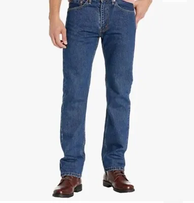 Levi's Men's 501 Original Regular Fit Straight Leg Jeans Blue 33x32 (33x31) • $24