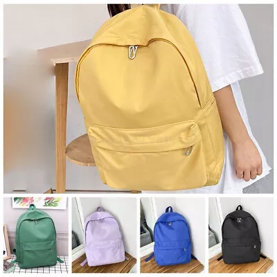 Student Backpack Women Oxford Rucksack Casual School Laptop Bag Large Capacity • $13.14