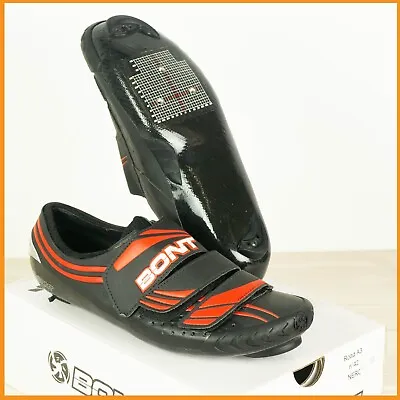 Bont Road A3 Shoes Cycling Carbon Bike Bicycle Size Eu 42 Us 8 Heat Moldable Red • $89.99