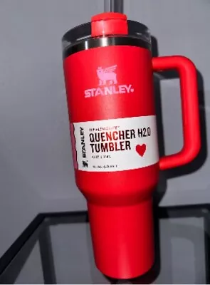 Stanley Stainless Steel H2.0 Flowstate Quencher Tumbler - 40 Oz Target Red • $60