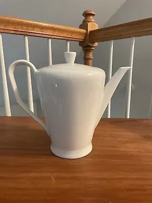 Vintage Rosenthal Germany White Porcelain Coffee/Tea Pot • $12.50