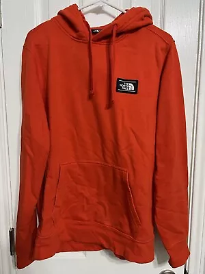 Men’s The North Face Pullover Hoodie Red/orange Protect Our Parks Medium • $15