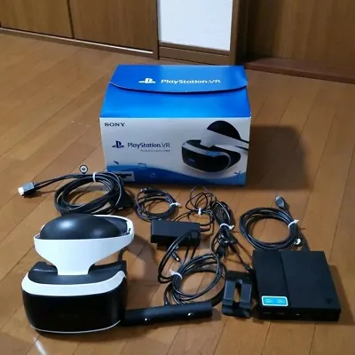 Sony PlayStation VR PS4 Virtual Reality Headset PSVR Used CUHJ-16001 • $113.14