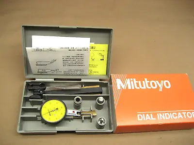 Vintage NOS Mitutoyo No 513-404 0.01mm Dial Test Indicator Set W/Case Japan Tool • $123.75