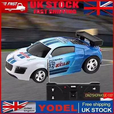 £10.44 • Buy Coke Can Mini Cans RC Car LED Lights Remote Control Racing Vehicle For Kids Boys