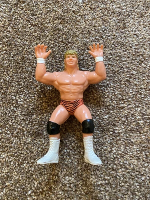 £20 • Buy WCW Flyin Brian Pillman Striped Trunks Variant Wrestling Figure Galoob Vintage
