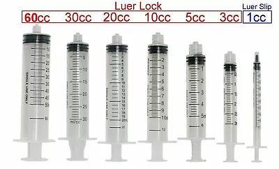 Sterile Medical Grade Syringes/w Out Needles FDA Approved Individually Packed • $7.85