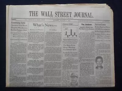 1999 Aug 23 The Wall Street Journal -robert Bigelow Ufo Investigators - Wj 324 • $30