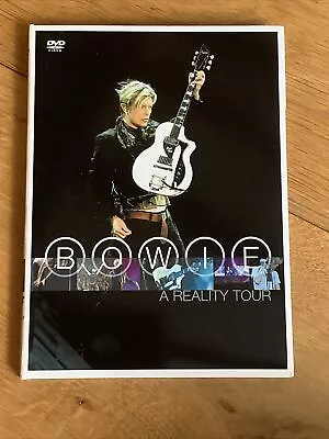 David Bowie: A Reality Tour (DVD 2004) Digipack Version. FREE POSTAGE • £5