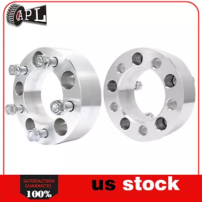 2X 2  Thick Wheel Spacers 5x4.5 1/2  Studs For Mustang Ford Explorer Ranger Jeep • $47.59