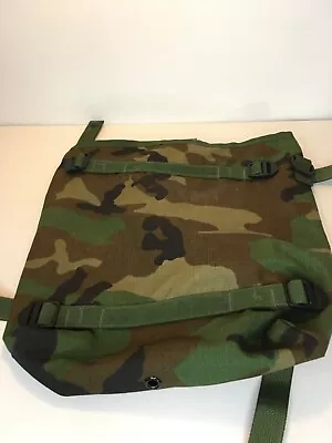 Radio Pouch MOLLE Woodland Cammo USGI Army GC • $9