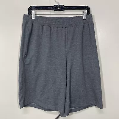 ID Ideology Men's Regular-Fit Jersey-Knit Shorts Stormy Heather Size Small • $14.95