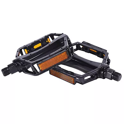 Aluminum Alloy MTB Mountain Road Bike Pedals Flat Platform Bicycle Pedal 9/16  • $19.54