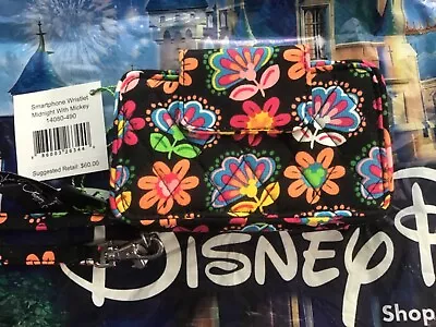 Vera Bradley Disney Smartphone Wristlet Wallet Midnight With Mickey RFID 6x4” • $21