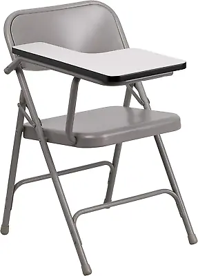Premium Steel Folding Chair With Right Handed Tablet Arm • $95.45