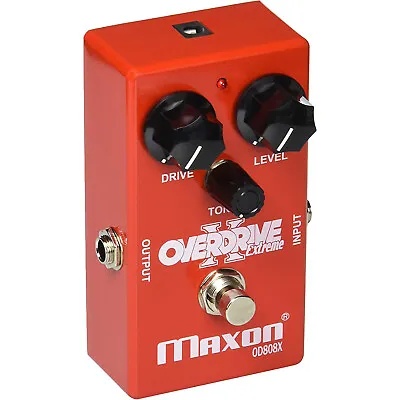 Maxon Compact Series OD808X Guitar Overdrive Extreme • $159