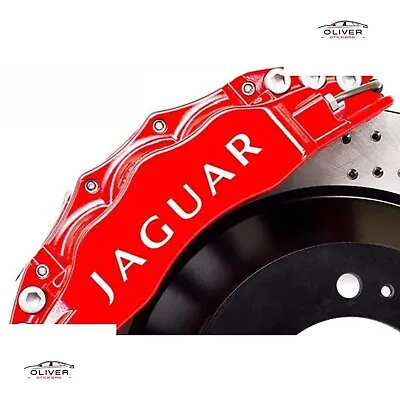 6x JAGUAR Brake Caliper Decal Stickers For Car High Temperature Decal Stickers • $16