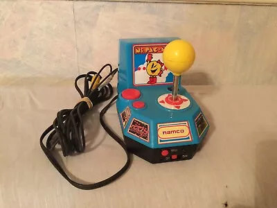 Ms. Pac-Man Namco TV Game 2004 5-in-1 Plug & Play Joystick Jakks Pacific Works!! • $22