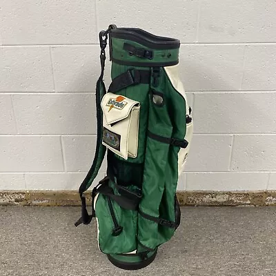 Belding Sports Gatorade Green Golf Bag Leather Michael Jordan Staff Cart • $332.49