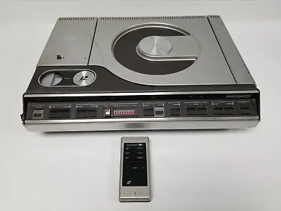 Vintage 1981 MagnaVox Laser Disc Player VB-8005 W/Remote (Powers On No Play) • £194.61