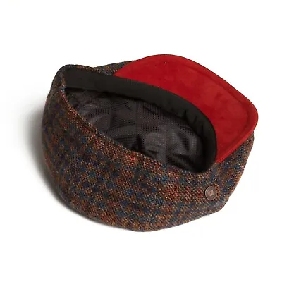 Dasmarca ARCHIE Italian Wool Tweed Bakerboy Newsboy Cap • £75
