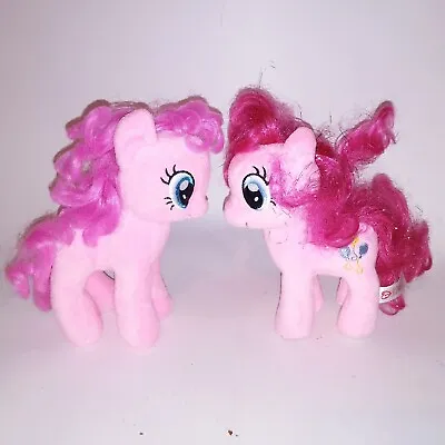 Set Of 2 My Little Pony Pinkie Pie Sparkle Plush Stuffed Animal Kids Toys Cartoo • $17.99