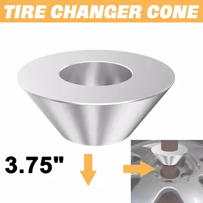 3.75  Silver Manual Tire Changer Centering Cone For Harbor Freight Car Truck • $32.99