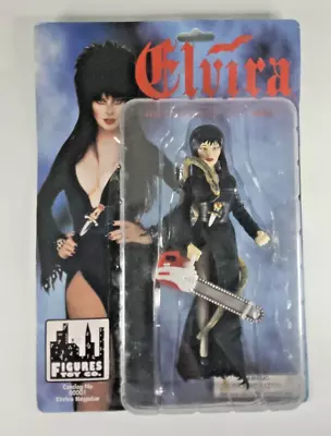 Vintage 1998 Figures Elvira Mistress Of The Dark Action Figure Sealed MOC • $29.99