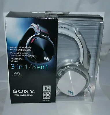 Sony NWZ-WH505 Earcup Foldable Wireless Headphones MP3 Player & Speaker Built-in • $149