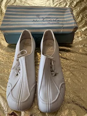 Comfort Beautiful Nursing Shoes White Vintage Size 8W New NWB (3) • $499.99