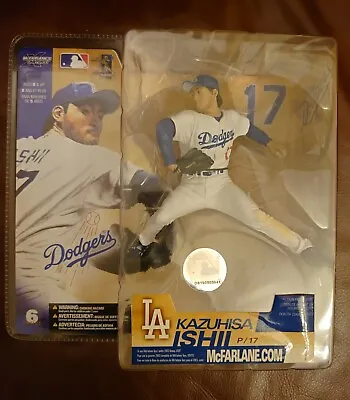 KAZUHISA ISHII LOS ANGELES DODGERS McFarlane Action Figure MLB 2003 • £19.99