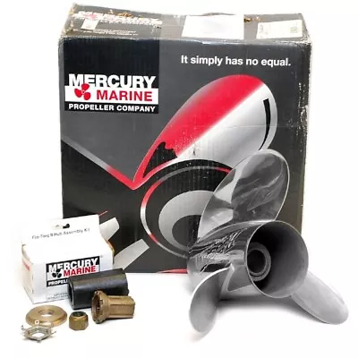 Mercury 48-16549A45 Laser II  25 Pitch LH Stainless Steel Boat Propeller • $232.62