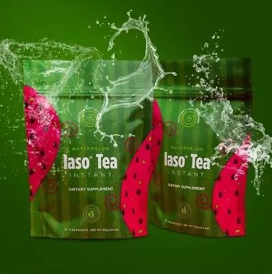 NEW INSTANT IASO WATERMELON TEA 100% ORIGINAL 50 Pack • $69.95