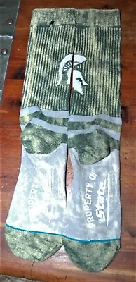 Michigan State Spartans Stance Retro Wash Crew Socks NEW Men's Large 9-12 NCAA  • $14.99