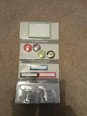 Magnetic Memo Boards Kitchen FridgeOffice Notice Bulletin Board • £3