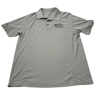 G-Loomis Polo Shirt Gray Logo Men’s Size Large • $17.40