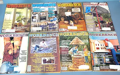 Vintage Lot Of 21  Issues Woodworking Magazines Workbench Popular Woodworking • $16.95