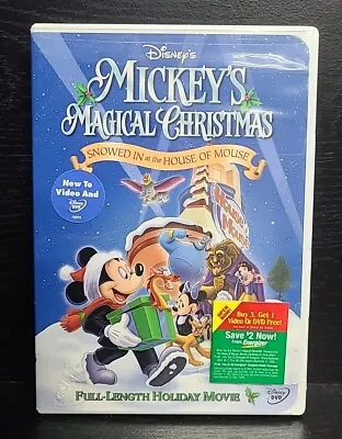 Mickey's Magical Christmas - Snowed In At The House Of Mouse - DVD - Brand New • $40