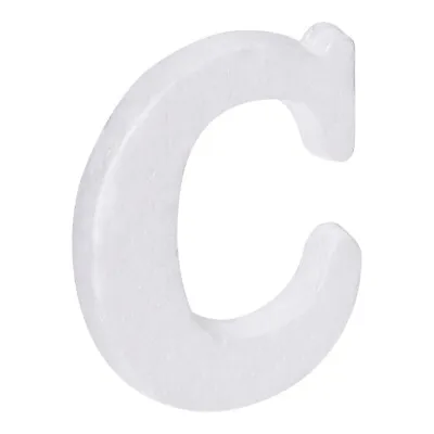 £3.28 • Buy Foam Letters C Letter EPS White Polystyrene Letter Foam 100mm/4 Inch