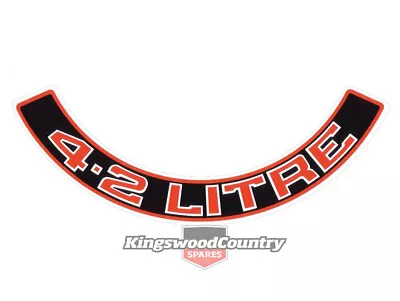 Holden  4.2 Liter  Engine Air Cleaner Decal RED HZ And Commodore VB V8 • $24.90