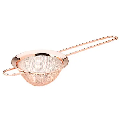 Utopia Copper Fine Mesh Strainer - Barware Cocktail Equipment • £5.50