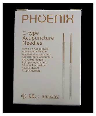 Phoenix Acupuncture Needles High Quality With Guide Tube (100 Needles/Box) • £6.50