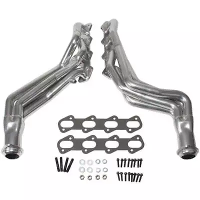 Ford Mustang Cobra Mach 1 1-5/8 Long Tube Exhaust Headers Polished Silver Cerami • $799.99