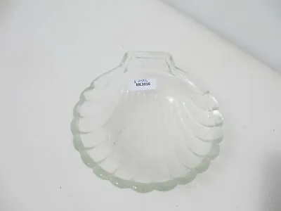 £6.30 • Buy Vintage Glass Soap Dish Holder Pot Shell Clam Old Cooking  PYREX 