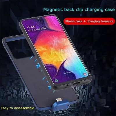 7000mAh Power Bank Cover For Samsung A50 Charging Case Battery External Battery • $58.32