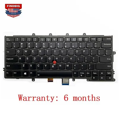 New Genuine US Keyboard Backlit For Thinkpad X230S X240 X240S X250 X260 X270 • $22.99