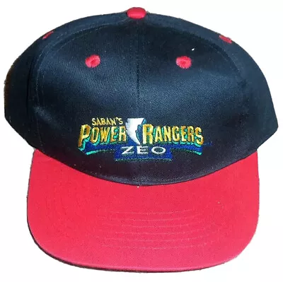 Mighty Morphin Power Rangers Saban High Point Snapback Hat Vintage Saban Zeo • $19.99