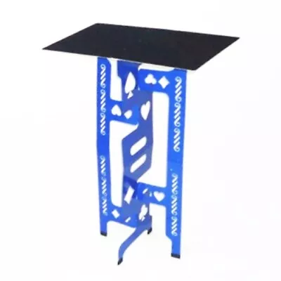 Magician Table - Folding (Aluminum Large Blue) Stage Magic Tricks Accessories • $132